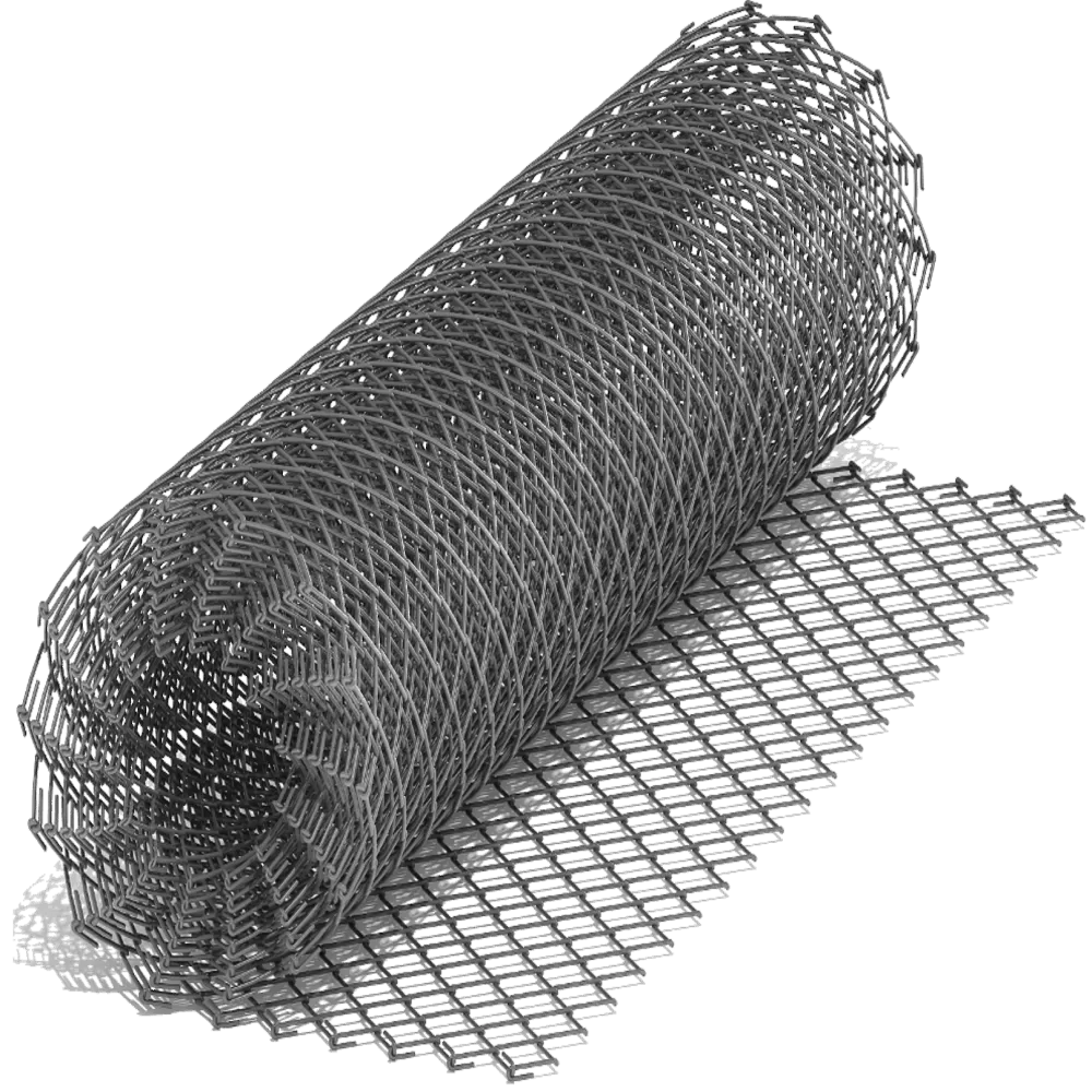 Сетка стальная плетеная 50x3x1500 оцинкованная
